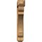 Ekena Millwork Olympic Craftsman Rough Sawn Bracket w/ Offset Brace, Western Red Cedar, 8"W x 48"D x 48"H BKT0806X48X48OLY04RWR - alternate 3